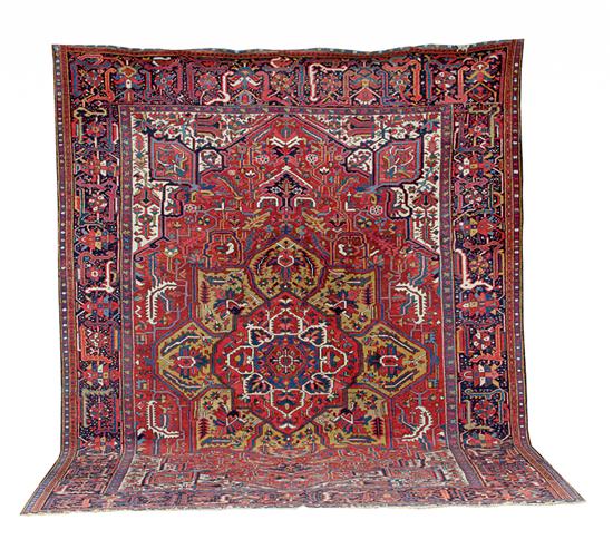 Persian Heriz carpet circa 1950 13a743