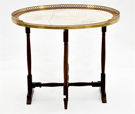 Louis XVI style brass mounted mahogany 13a75d