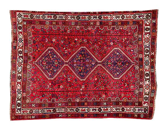 Persian Shiraz carpet 5 10 x 13a84a