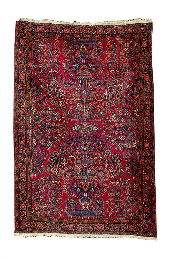 Antique Persian Sarouk carpet circa 13a853