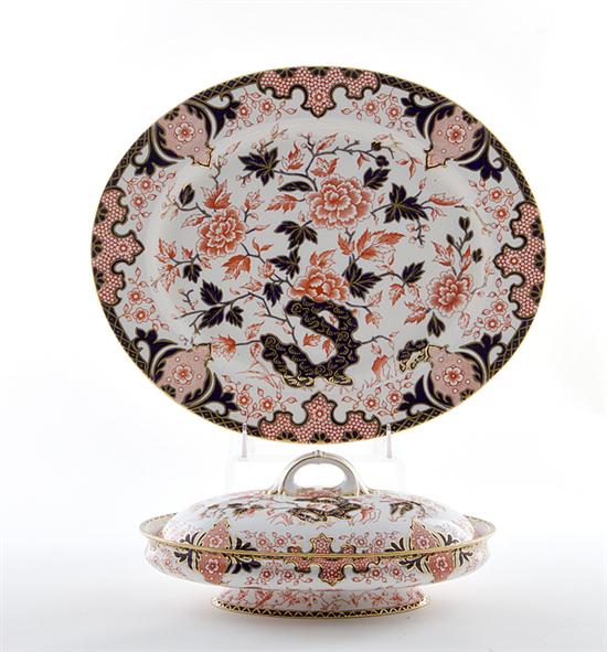 Derby porcelain covered entree 13a8e3
