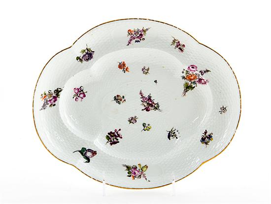 Meissen porcelain platter circa