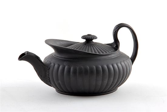 Wedgwood black basalt teapot circa 13a925