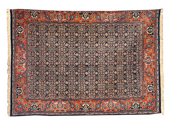 Farahan carpet 5 1 x 7 9 mid 20th 13a9b5