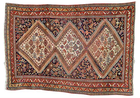 Antique Shiraz carpet circa 1900 13a9bd