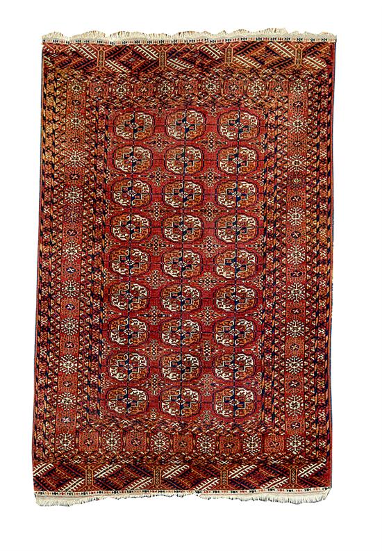Antique Russian Turkeman carpet