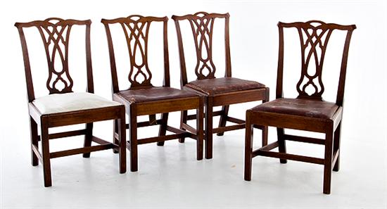 Set of four George III mahogany 13a9d9