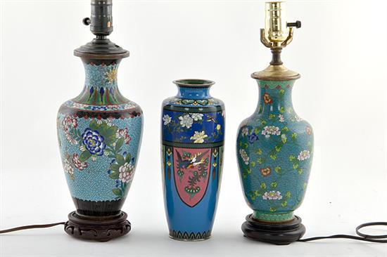 Oriental cloisonne vases early 13a9f1