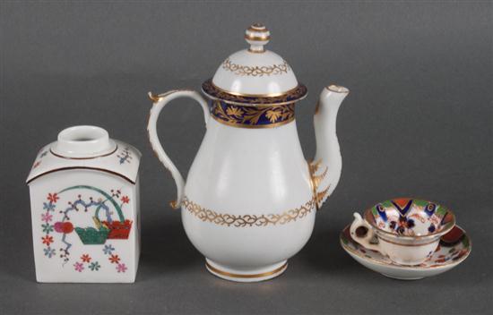 Meissen porcelain miniature tea