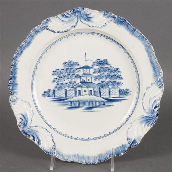 Staffordshire pearlware plate probably 13ab21