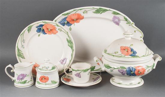 Villeroy Boch floral decorated 13ab3f