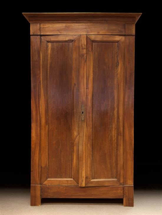 French walnut armoire late 19th