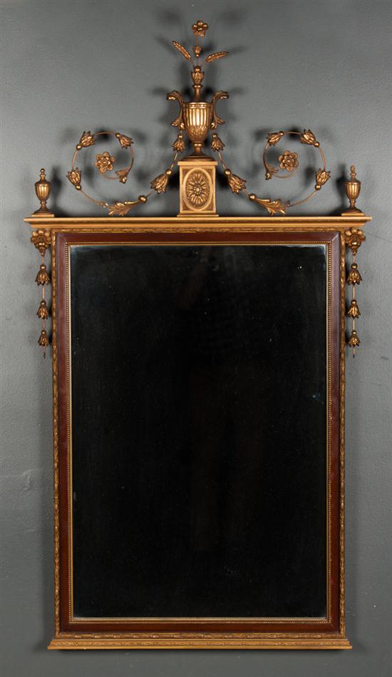 George III style mahogany parcel gilt 13ac17