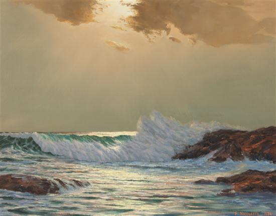 F. Nicolette 20th century Waves