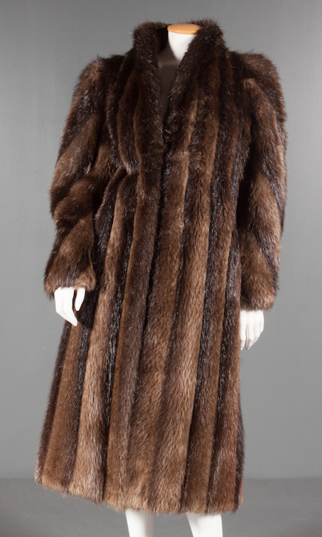 Lady s tea length fur coat possibly 13ad50