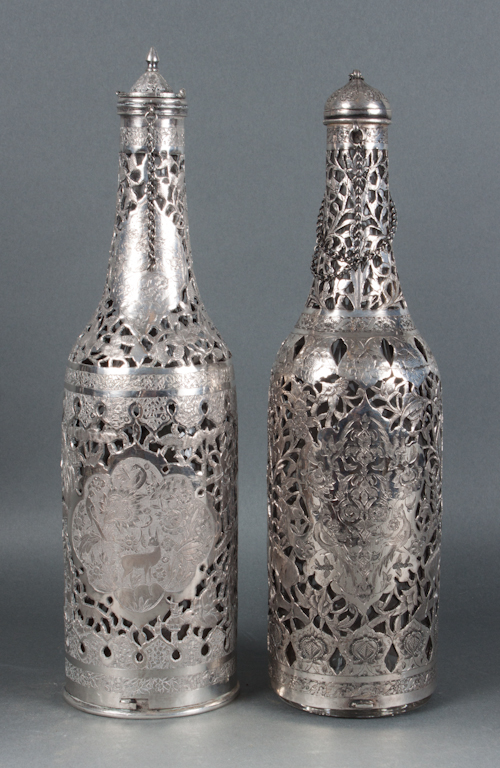 Pair of Persian reticulated and 13ad63