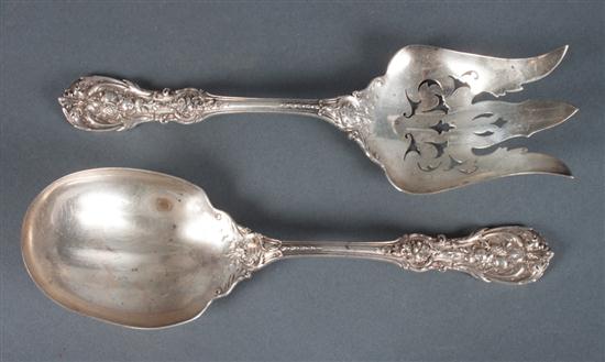 American sterling silver salad serving