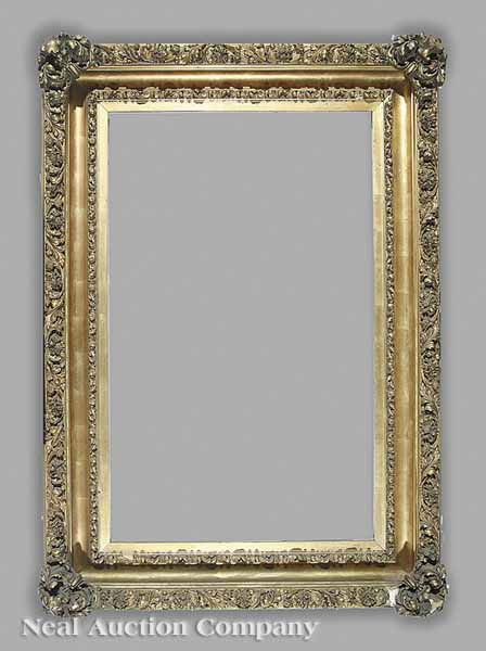 A Large Antique Giltwood Frame 19th