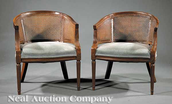 A Pair of Regency Style Fruitwood 13adcd