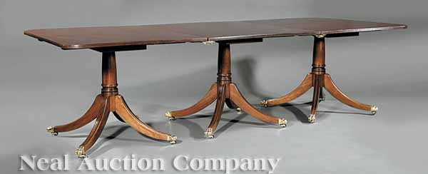 A Regency Style Mahogany Dining 13adce