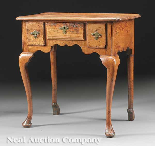 A Queen Anne Walnut Dressing Table