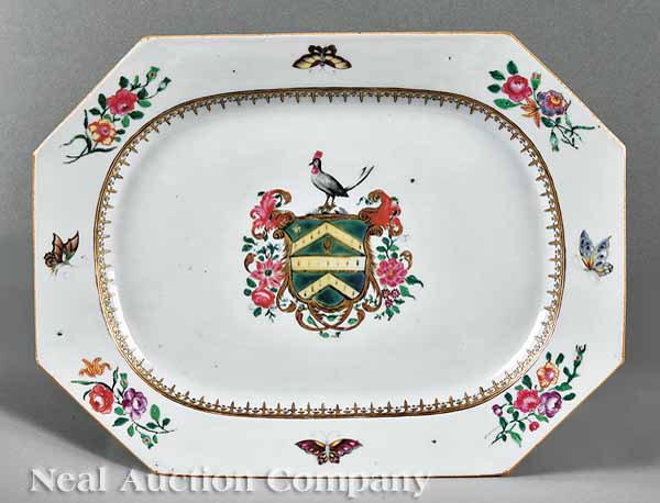 A Chinese Export Porcelain Armorial