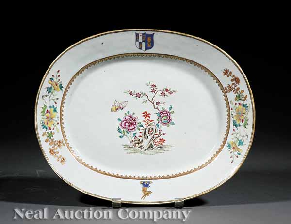 A Chinese Export Porcelain Crested 13ae18