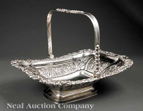 A George IV Sterling Silver Cake 13ae47