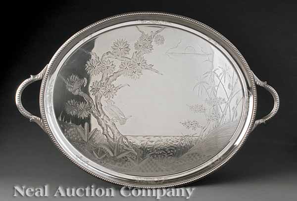 A Good English Silverplate Tea 13ae4a