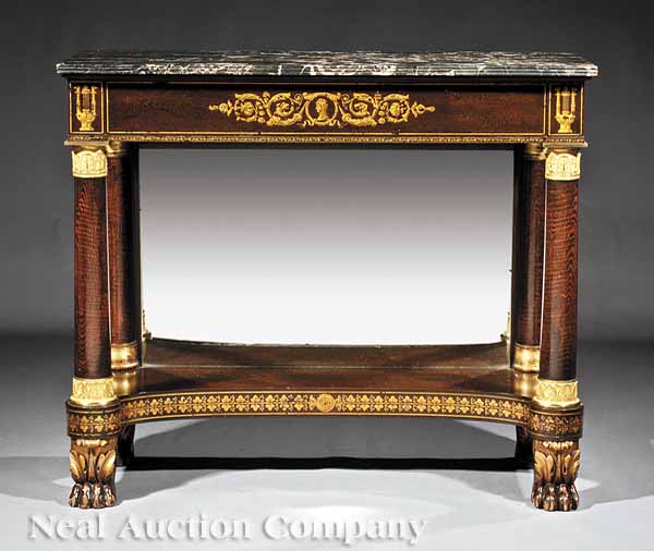 An American Classical Gilt Bronze Mounted 13ae5d