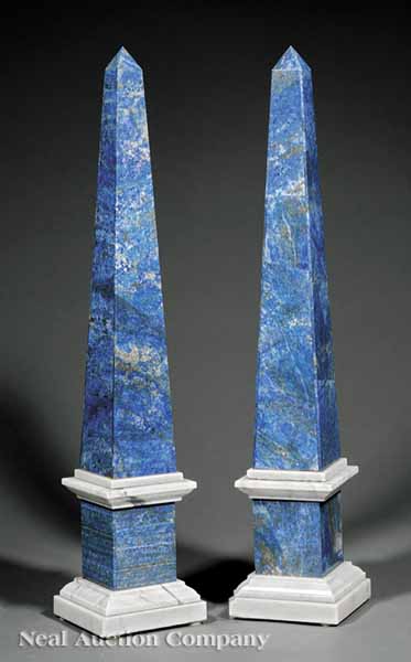 A Pair of Neoclassical Style Lapis 13ae8f