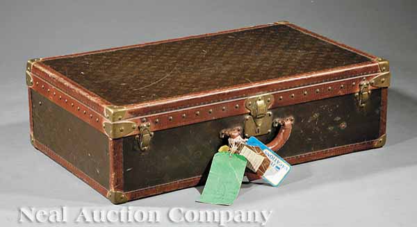 A Vintage Louis Vuitton Suitcase