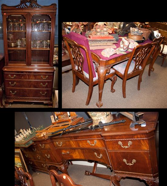 Georgian style mahogany 10 piece 138876