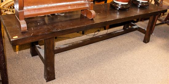 Holly Hunt walnut bench Estimate 1388d1