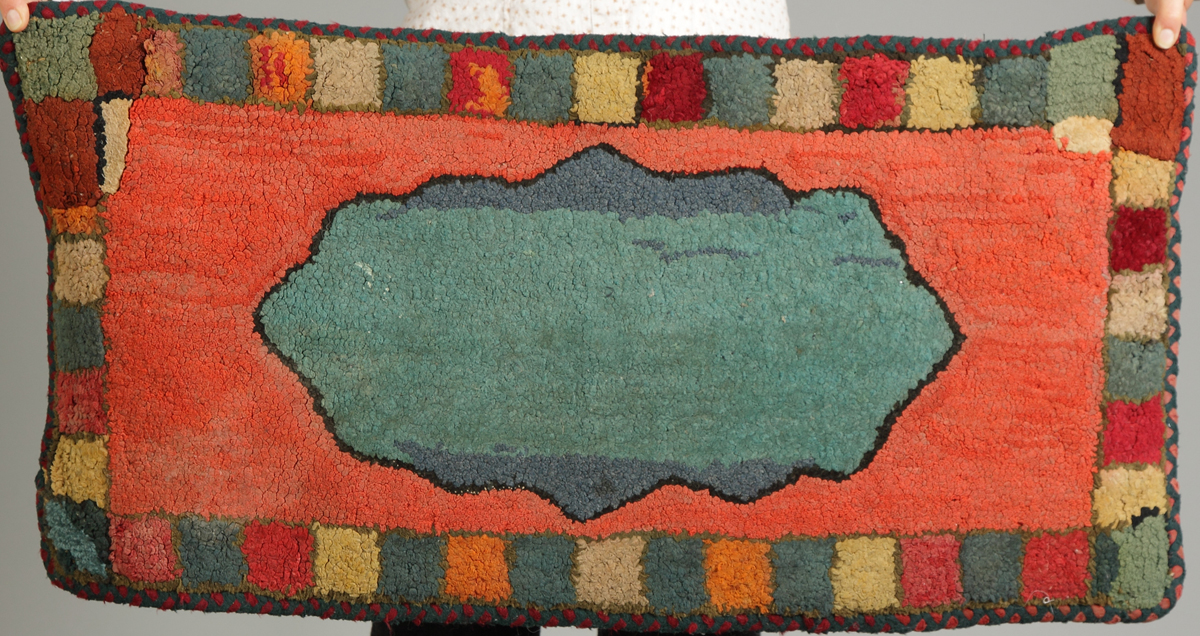 Group of 3 Hooked Rugs Condition: