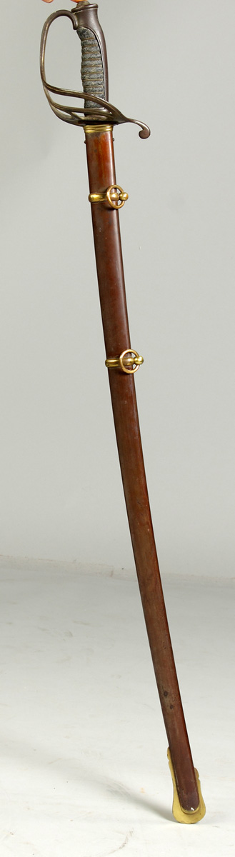 Civil War Officer's Sword Marked