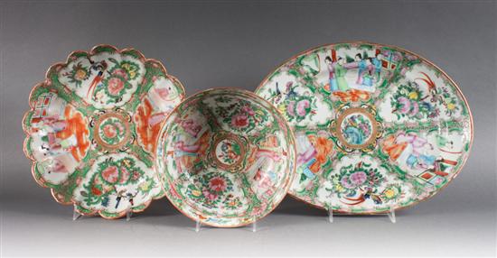 Chinese Export Rose Medallion porcelain