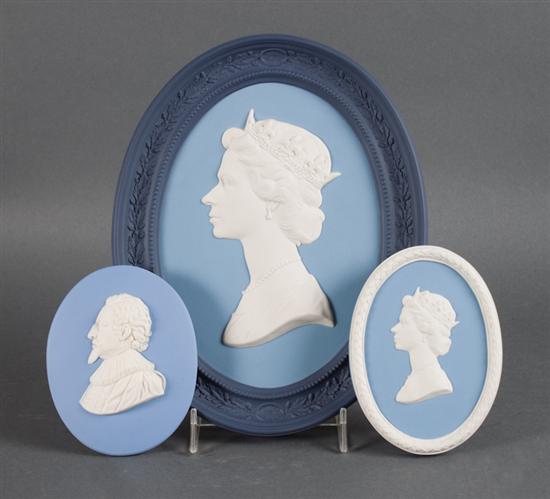 Two Wedgwood jasperware portrait 138b88