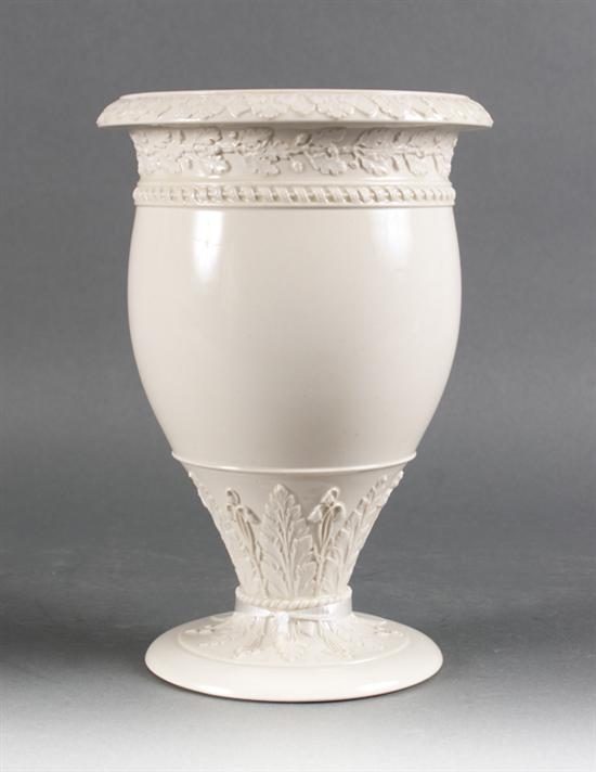 Wedgwood creamware urn in the ''Queensware''