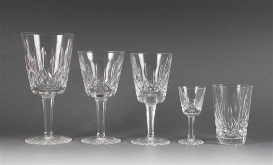 Waterford crystal 38 piece partial 138bbe