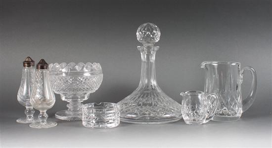 Seven Waterford crystal articles 138bbf