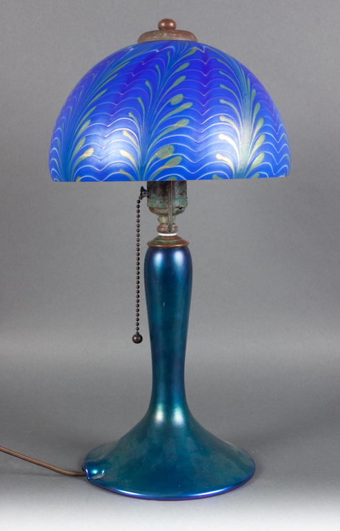 Lundberg Studios art glass lamp