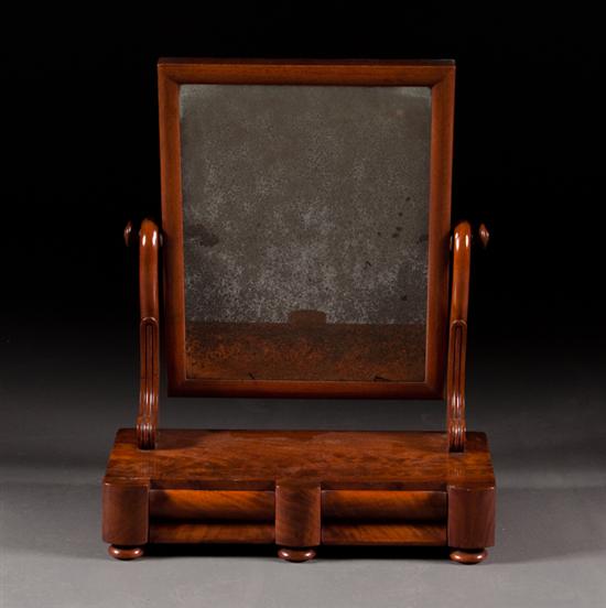 William IV mahogany shaving stand 138c46