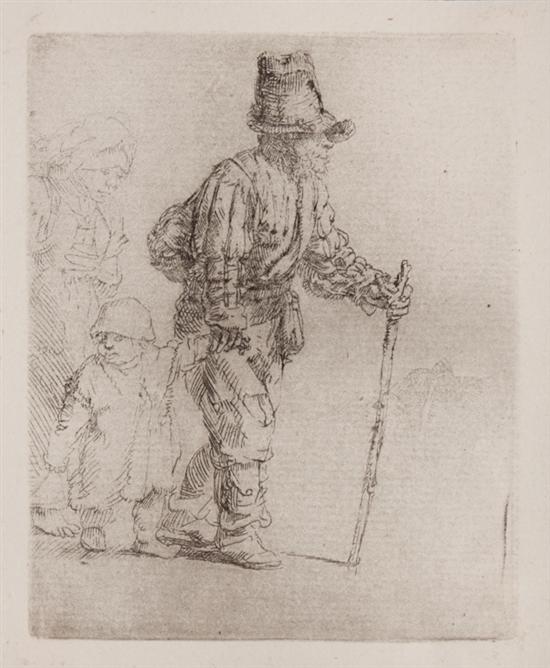 Rembrandt Van Rijn Dutch 1609-1669 Peasant