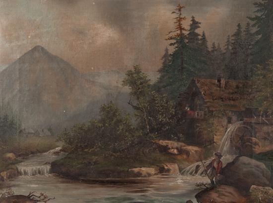 American School 19th century Landscape 138d14