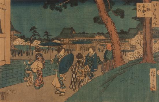 Japanese color woodcut Hiroshige 138d36