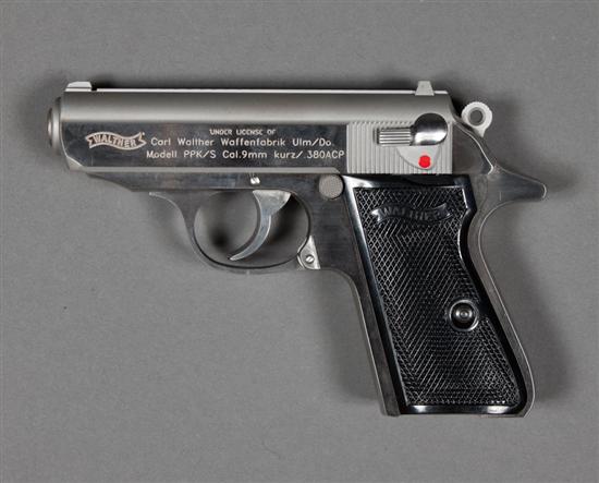 Walther Model PPK/S .38 ACP semi-automatic
