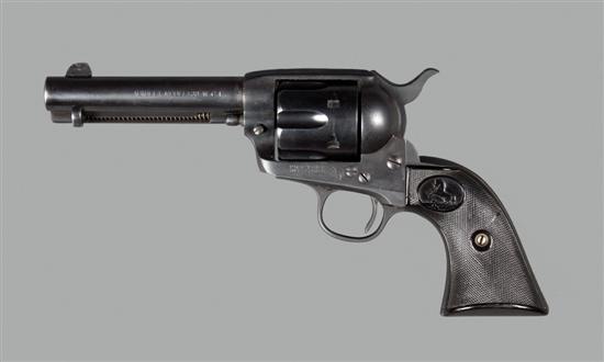 Colt single-action army revolver .38