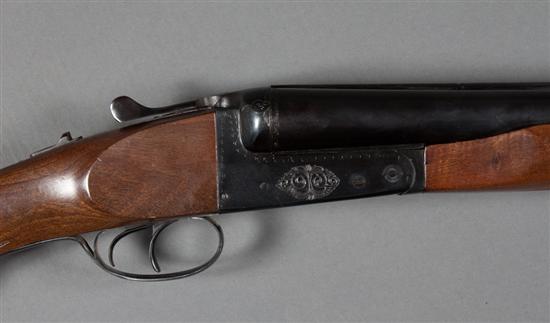 Zabala 10 gauge double barrel shotgun