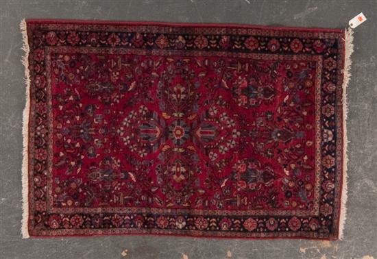 Semi antique Sarouk rug Persia 138d9a